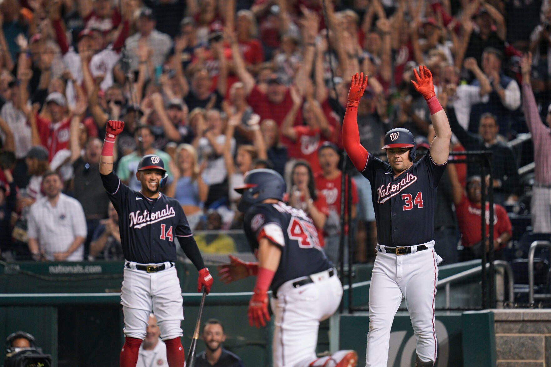 APTOPIX Marlins Nationals Baseball